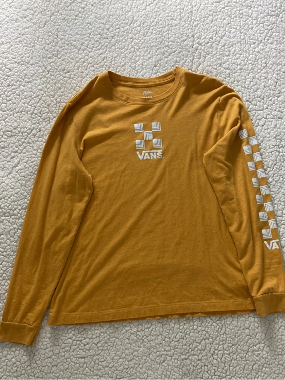 Vans Mustard Long Sleeve - Picture 8 of 10